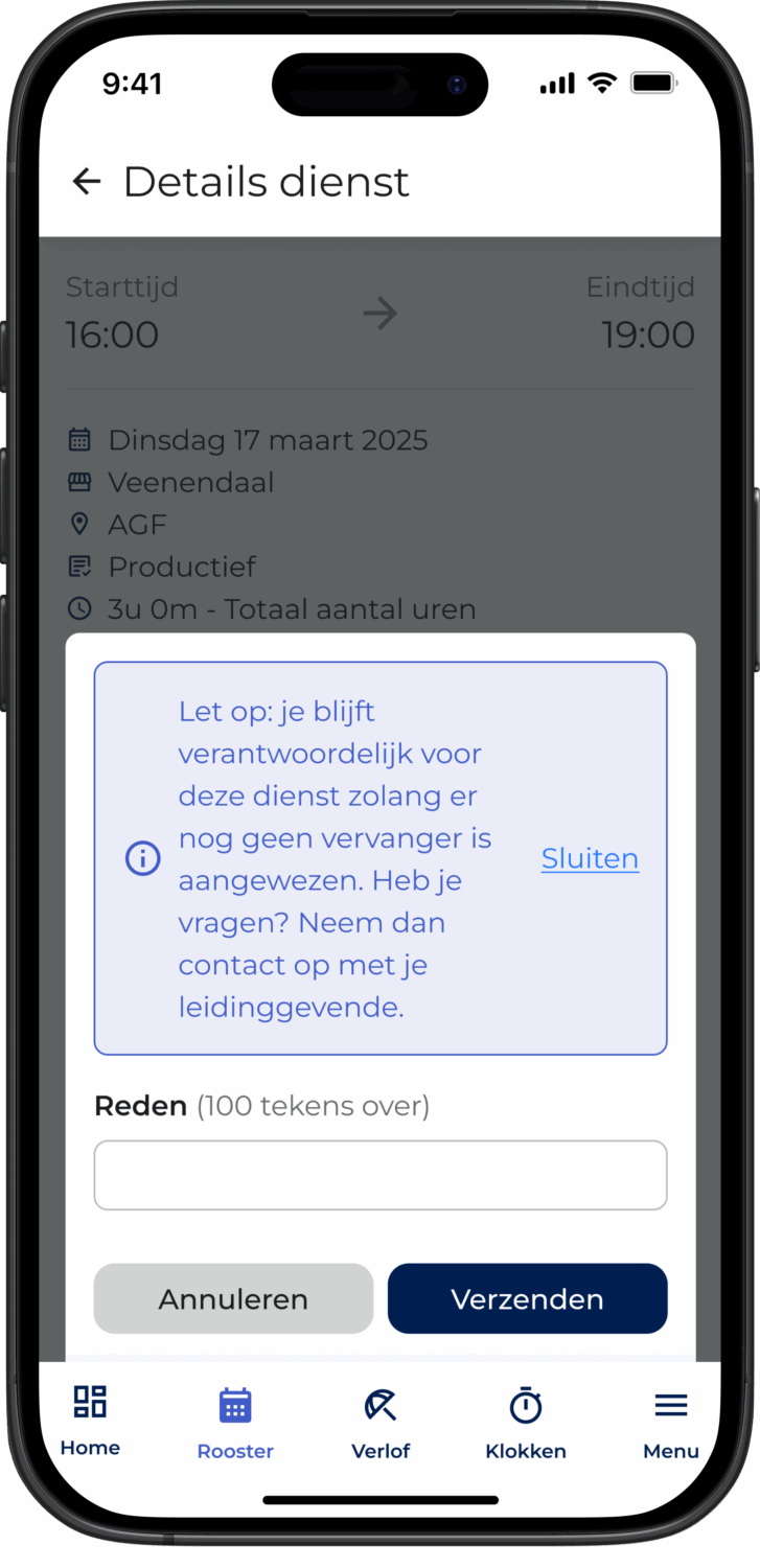 Dienstruilverzoek